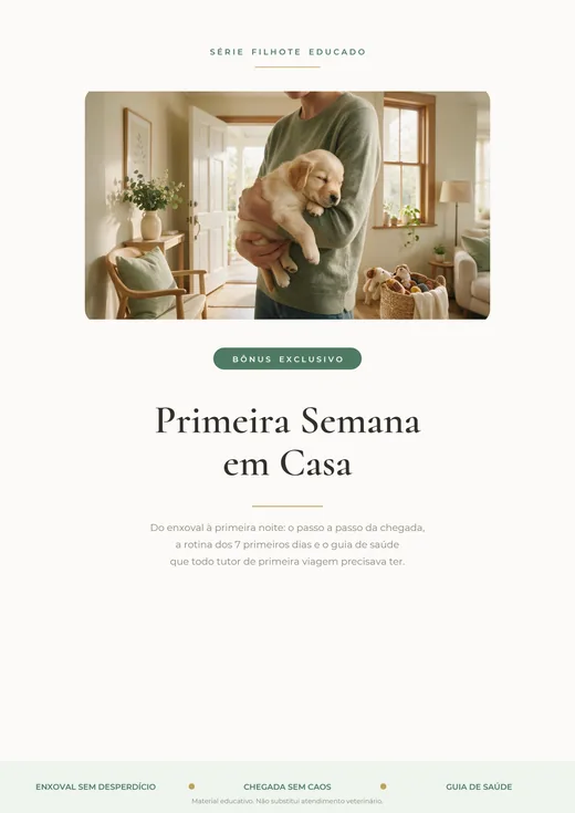 Primeira Semana em Casa
